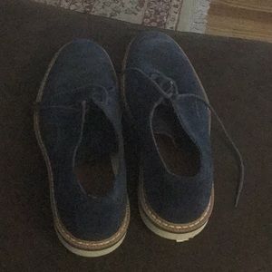 Timberland Navy Blue Dress Shoes